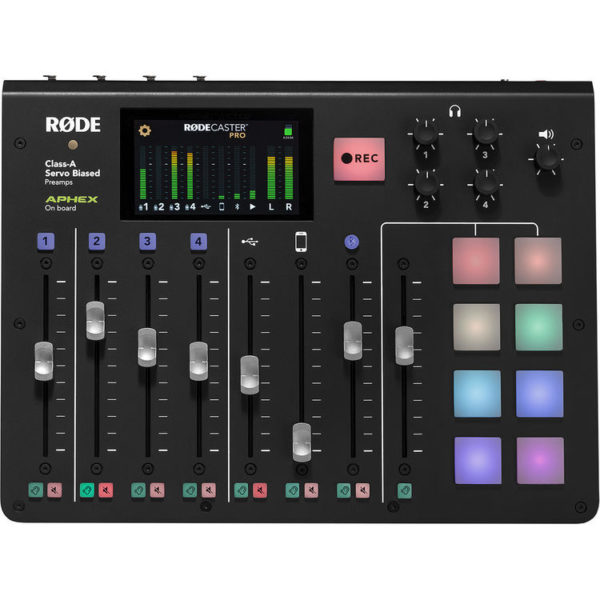 Rode RODECaster Pro Integrated Podcast Production Studio Interfaces and Mixers | Landscape Photo Gear | 2