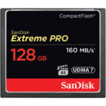 SanDisk 128GB Extreme Pro CompactFlash Memory Card (160MB/s) Compact Flash Cards | Landscape Photo Gear |