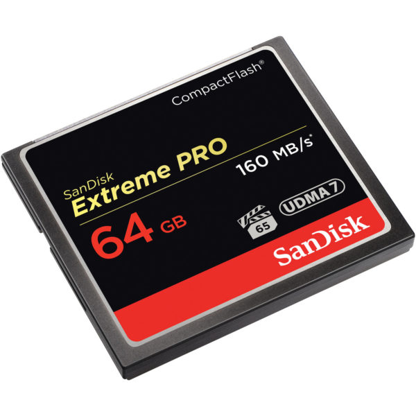 SanDisk 64GB Extreme Pro CompactFlash Memory Card (160MB/s) Compact Flash Cards | Landscape Photo Gear | 2