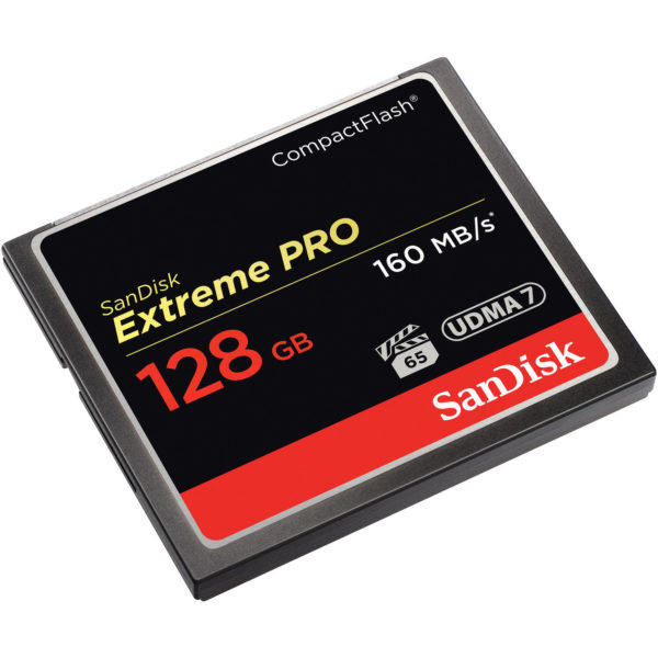 SanDisk 128GB Extreme Pro CompactFlash Memory Card (160MB/s) Compact Flash Cards | Landscape Photo Gear | 2