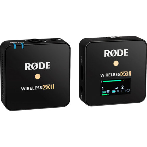 Rode Wireless GO II Single Compact Digital Wireless Microphone System/Recorder (2.4 GHz, Black) Wireless Microphones | Landscape Photo Gear |