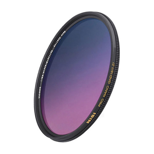 NiSi 77mm Nano Coating Graduated Neutral Density Filter GND16 1.2 Circular Graduated ND Filters | Landscape Photo Gear | 2