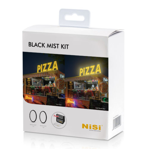 NiSi 77mm Black Mist Kit with 1/4, 1/8 and Case Circular Black Mist | Landscape Photo Gear |