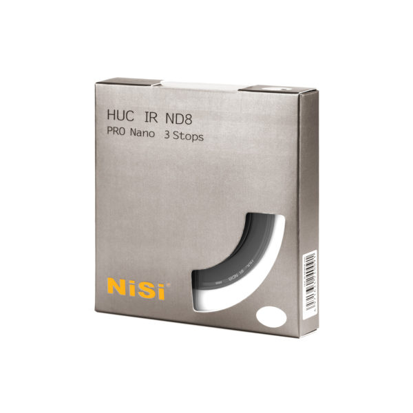 NiSi 40.5mm HUC PRO Nano IR Neutral Density Filter ND8 (0.9) 3 Stop Circular ND Filters | Landscape Photo Gear | 3