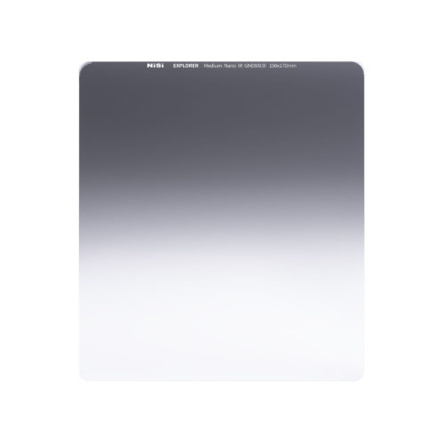 NiSi Explorer Collection 150x170mm Nano IR Medium Graduated Neutral Density Filter – GND8 (0.9) – 3 Stop NiSi 150mm Square Filter System | Landscape Photo Gear | 2