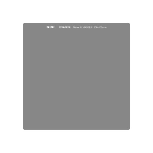 NiSi Explorer Collection 150x150mm Nano IR Neutral Density filter – ND64 (1.8) – 6 Stop 150mm Filters | Landscape Photo Gear |