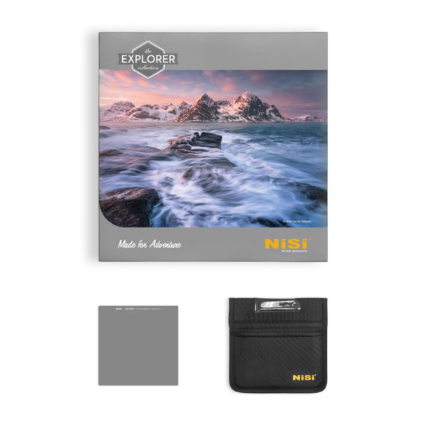 NiSi Explorer Collection 150x150mm Nano IR Neutral Density filter – ND64 (1.8) – 6 Stop 150mm Filters | Landscape Photo Gear | 2