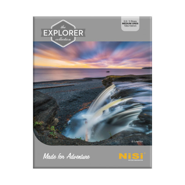 NiSi Explorer Collection 100x150mm Nano IR Medium Graduated Neutral Density Filter – GND8 (0.9) – 3 Stop 100mm Filter System | Landscape Photo Gear |