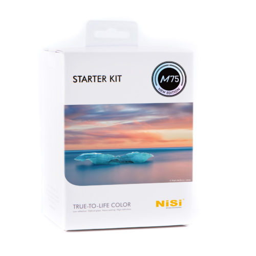 NiSi M75 75mm Starter Kit with Pro C-PL NiSi 75mm Square Filter System | Landscape Photo Gear |