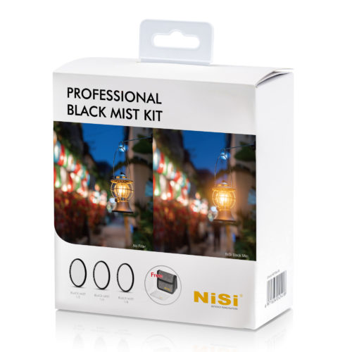 NiSi 77mm Professional Black Mist Kit with 1/2, 1/4, 1/8 and Case Circular Filters | Landscape Photo Gear |