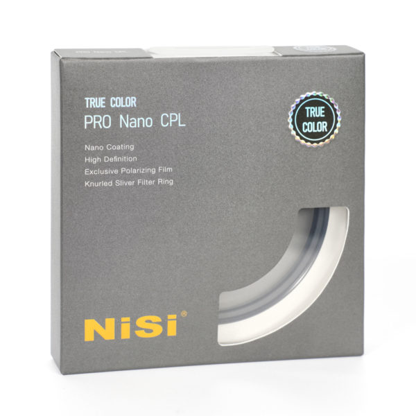 NiSi 43mm True Color Pro Nano CPL Circular Polarizing Filter Circular Polariser Filters | Landscape Photo Gear | 8