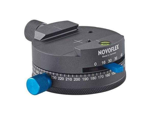 Novoflex PANORAMA Q=48 Panorama Panning Plate ARCA compatible with click stops 16/30/36/48 Indexing Rotators | Landscape Photo Gear |