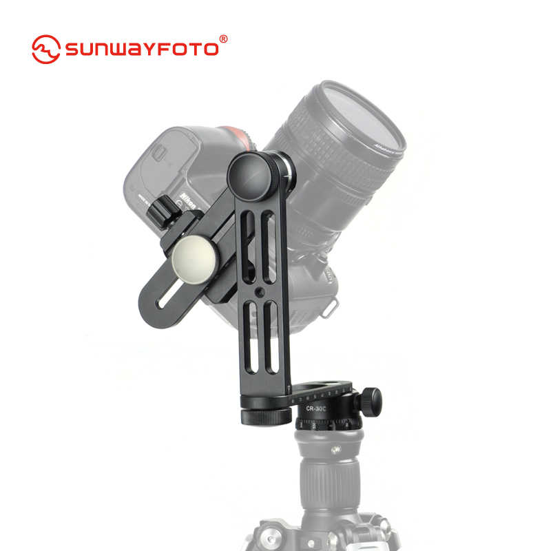 Kit Panoramico SunwayFoto CR-30C Con Morsetto – 12 Click Orizzontali E 24 Verticali, Portata 2kg - 3