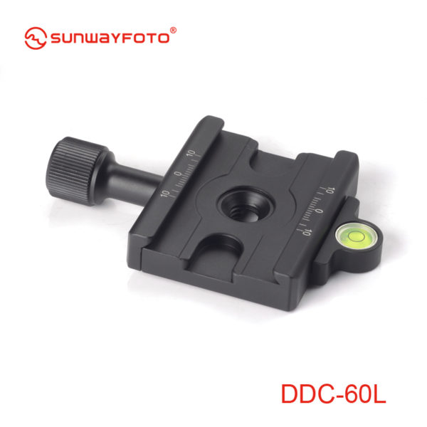 Sunwayfoto DDC-60L Screw-Knob Dovetail Clamp Quick Release Clamps | Landscape Photo Gear | 6