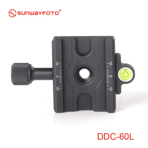 Sunwayfoto DDC60L ScrewKnob Dovetail Clamp Landscape Photo Gear