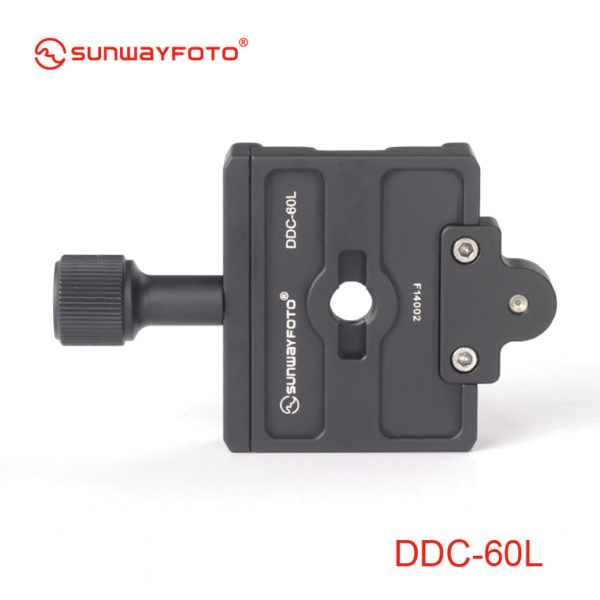 Sunwayfoto DDC-60L Screw-Knob Dovetail Clamp Quick Release Clamps | Landscape Photo Gear | 4