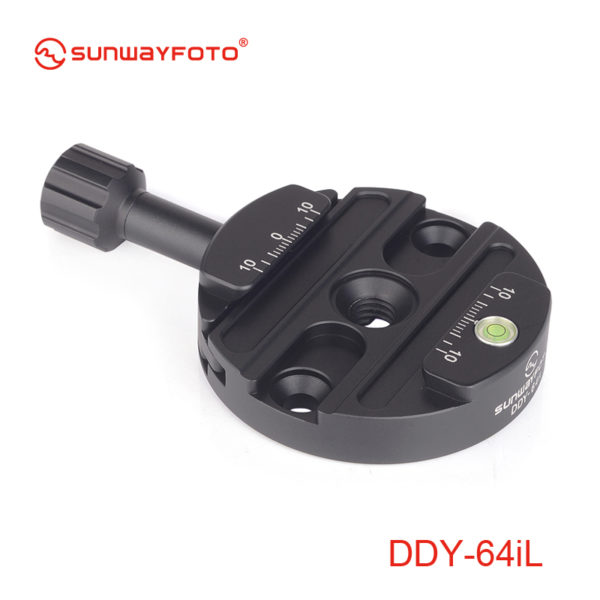 Sunwayfoto DDY-64iL Discal Clamp 64mm With Long Handle Quick Release Clamps | Landscape Photo Gear | 3