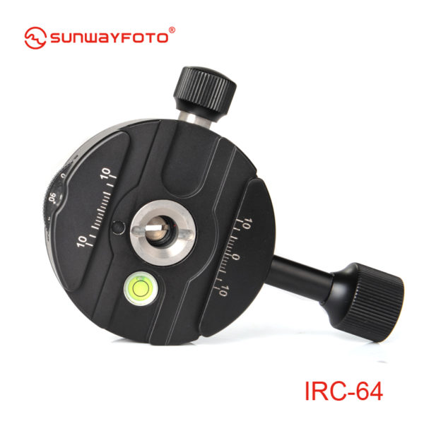 Sunwayfoto IRC-64 Panoramic Indexing Rotator Panning Clamp Indexing Rotators | Landscape Photo Gear | 2