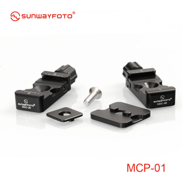 Sunwayfoto MCP-01 Mini Clamp Package with Two DDC-26 and Mini-mate Quick Release Clamps | Landscape Photo Gear | 3
