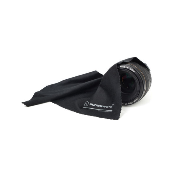 Sunwayfoto Lens Cleaning Cloths (5-Pack, Black) Other Accessories | Landscape Photo Gear | 2