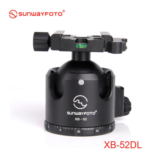 Sunwayfoto XB-52DL Low-Profile Ball Head with Duo-lever Clamp Ball Heads | Landscape Photo Gear | 2