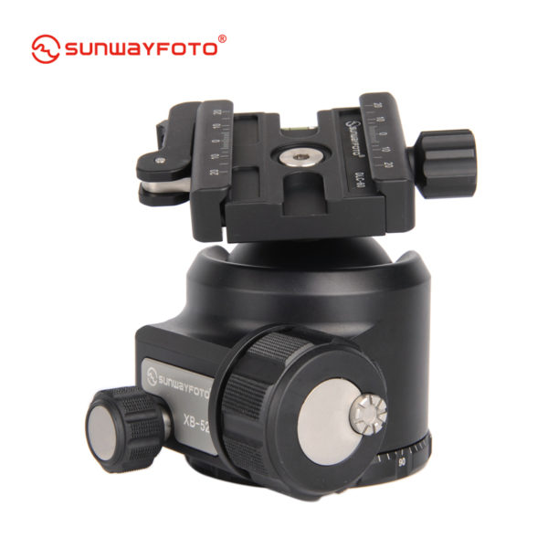 Sunwayfoto XB-52DL Low-Profile Ball Head with Duo-lever Clamp Ball Heads | Landscape Photo Gear | 6