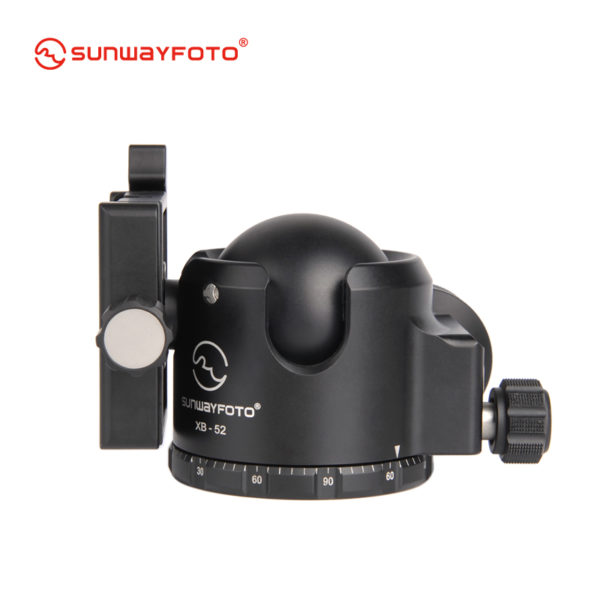 Sunwayfoto XB-52DL Low-Profile Ball Head with Duo-lever Clamp Ball Heads | Landscape Photo Gear | 5