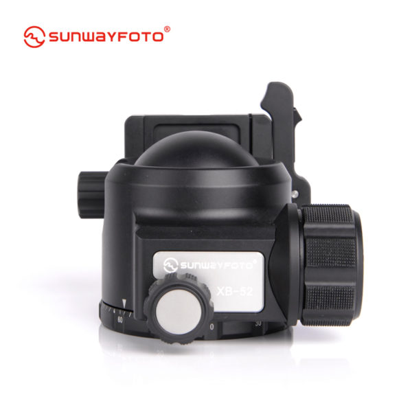 Sunwayfoto XB-52DL Low-Profile Ball Head with Duo-lever Clamp Ball Heads | Landscape Photo Gear | 3