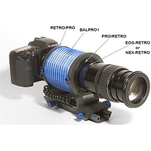Novoflex NEX-RETRO Reverse Macro Adapter for Sony E-Mount Lenses Rails, Bellows & Macro Accessories | Landscape Photo Gear | 3
