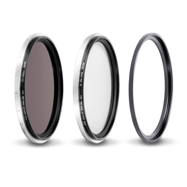 NiSi SWIFT Add On Kit for NiSi 82mm Swift True Color VND 1-5 Stops (4 Stop ND + Black Mist 1/4) Circular Stacking Filter System | Landscape Photo Gear |