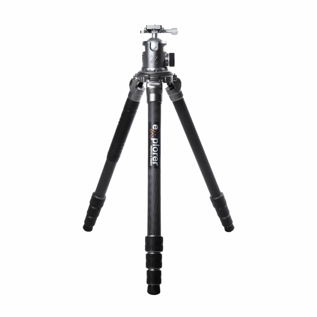 Explorer EX-ACPROKIT Ascent Professional Carbon Fibre Tripod with EX-XL Epic Explorer Extra Large Ball Head