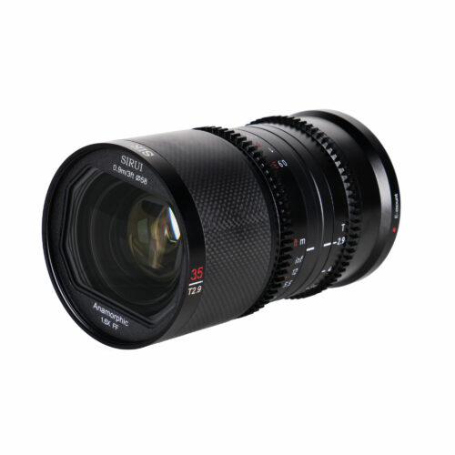 Sirui 35mm T2.9 1.6x Carbon Fiber Anamorphic lens for DJI DL Mount (Blue Flare) Anamorphic Lens | Landscape Photo Gear |