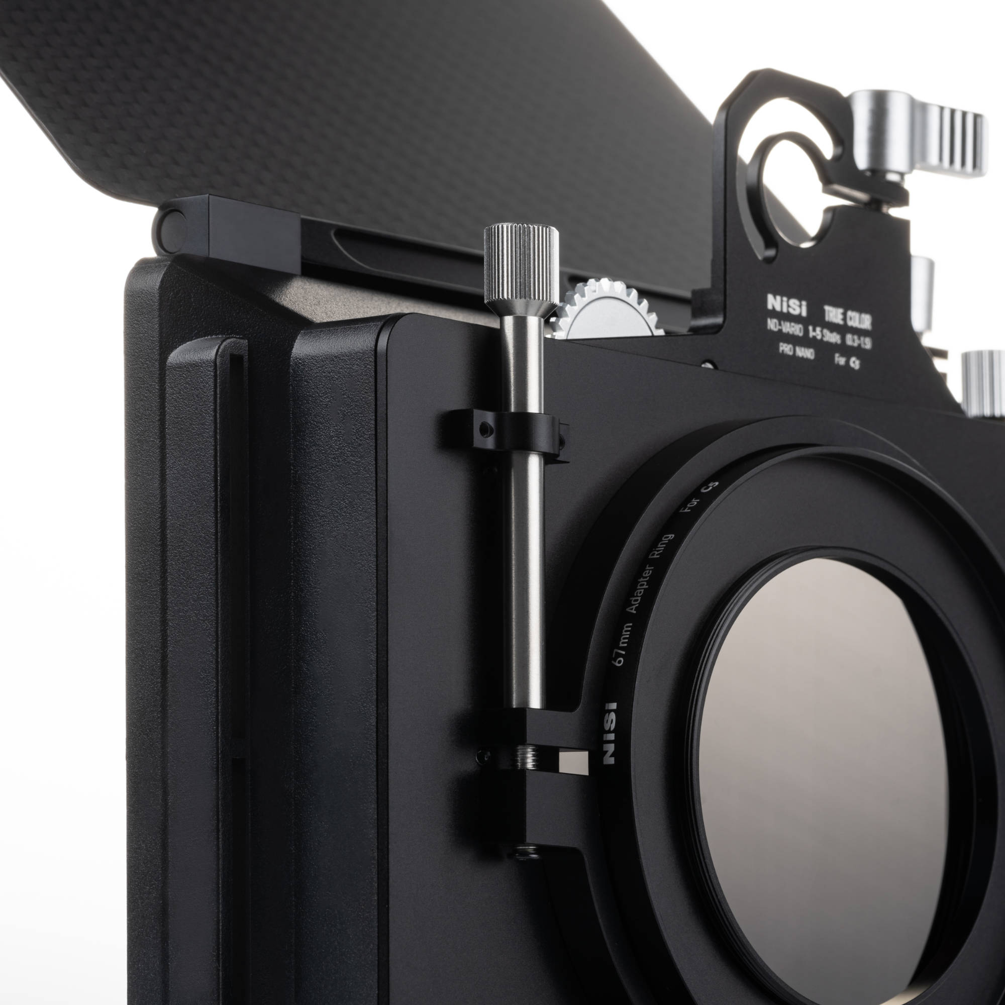 NiSi Cinema C5 Matte Box Filmmaker Kit (Matte Box, VND 1-5 Stops, 4 Stop ND, Black Mist 1/8, Adaptors and Pouch) | Landscape Photo Gear 2 NiSi Cinema C5 Matte Box Filmmaker Kit (Matte Box, VND 1-5 Stops, 4 Stop ND, Black Mist 1/8, Adaptors and Pouch) Matte Boxes | Landscape Photo Gear | 2