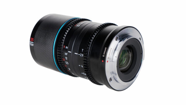 Sirui 35mm T2.9 1.6x Carbon Fiber Anamorphic lens for Fuji X Mount (Blue Flare) Anamorphic Lens | Landscape Photo Gear | 3