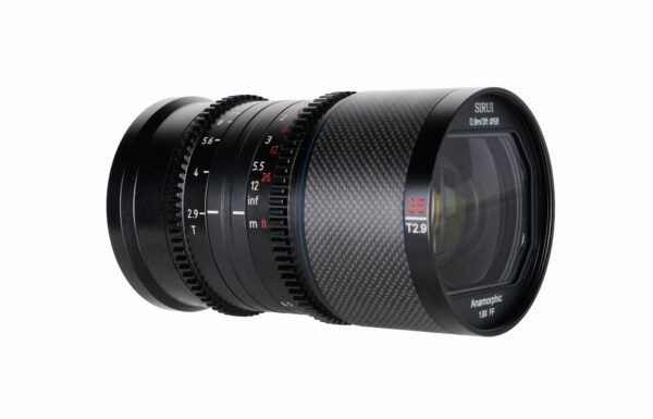Sirui 35mm T2.9 1.6x Carbon Fiber Anamorphic lens for Fuji X Mount (Blue Flare) Anamorphic Lens | Landscape Photo Gear | 8