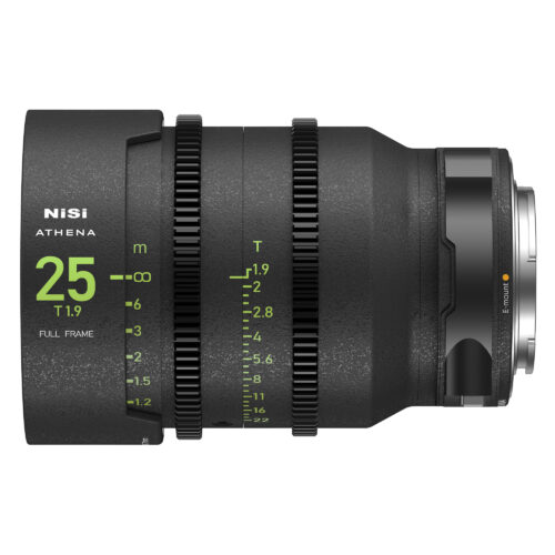 NiSi 25mm ATHENA PRIME Full Frame Cinema Lens T1.9 (E Mount) NiSi Cinema Lenses | Landscape Photo Gear |