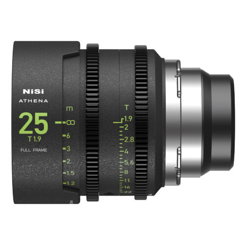 NiSi 25mm ATHENA PRIME Full Frame Cinema Lens T1.9 (PL Mount) Cinema Lens | Landscape Photo Gear |