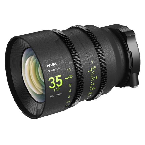 NiSi ATHENA PRIME Full Frame Cinema Lens Kit with 5 Lenses 14mm T2.4, 25mm T1.9, 35mm T1.9, 50mm T1.9, 85mm T1.9 + Hard Case (RF Mount) Cinema Lens | Landscape Photo Gear | 7