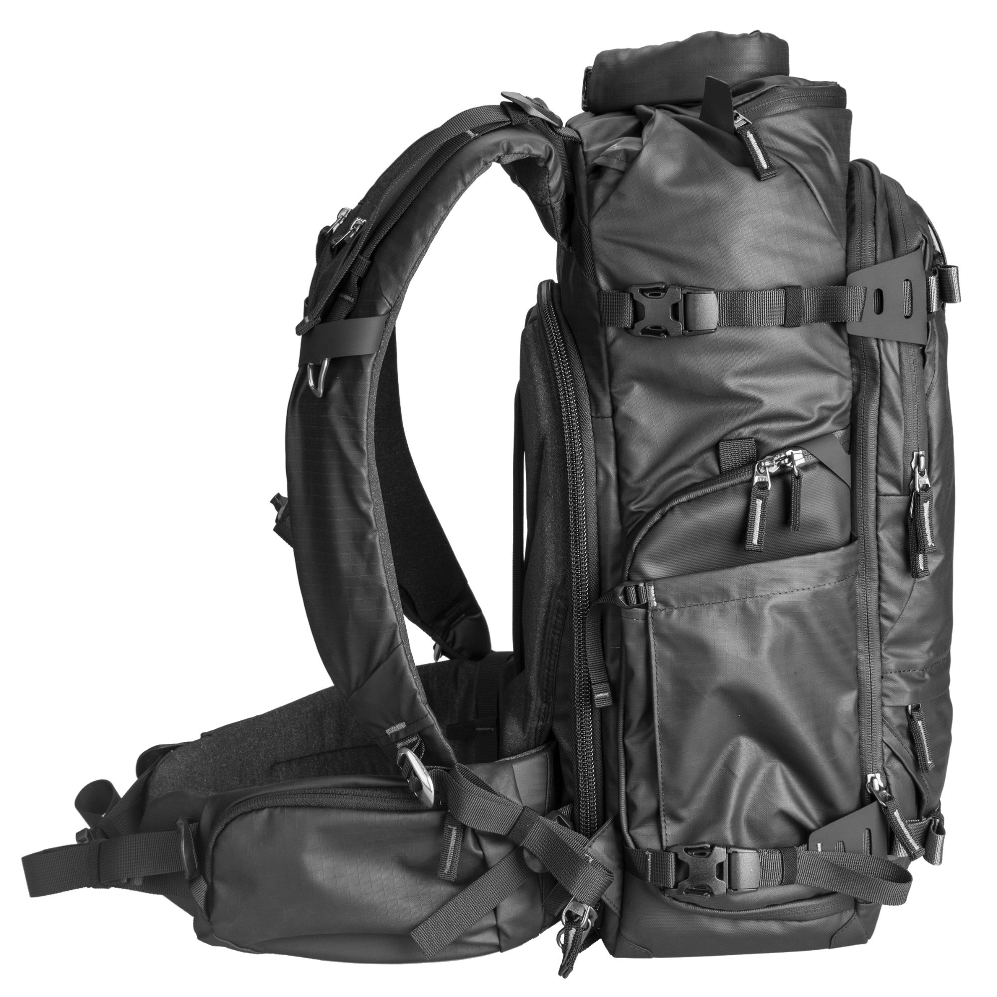 Summit Creative Medium Rolltop Camera Backpack Tenzing 30L (Black) | Landscape Photo Gear 4 Summit Creative Medium Rolltop Camera Backpack Tenzing 30L (Black) Camera Backpacks | Landscape Photo Gear | 4