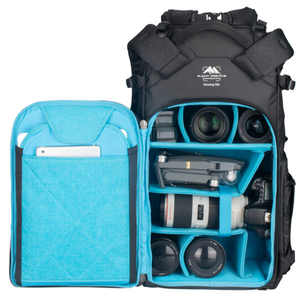Summit Creative XLarge Rolltop Camera Backpack Tenzing 50L (Orange) Camera Backpacks | Landscape Photo Gear | 32