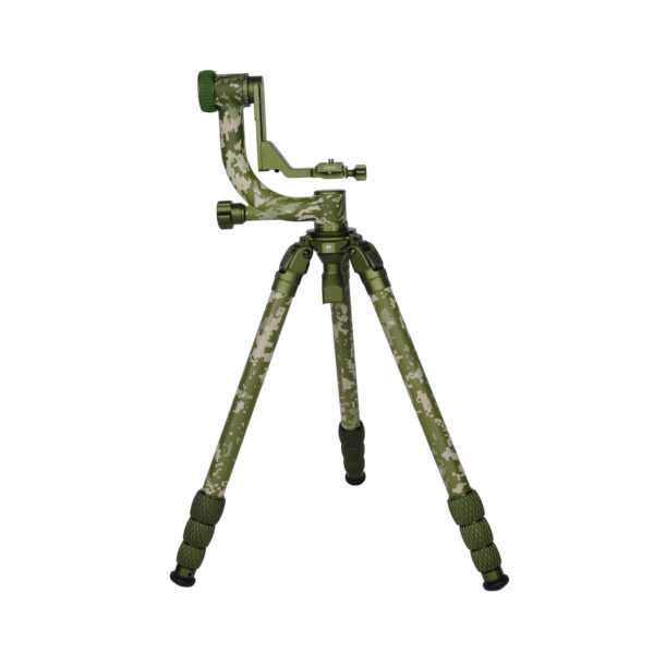 Sirui CT-3204 +CH-20 Camouflage Carbon Fiber Professional Tripod and Gimbal Camera Supports | Landscape Photo Gear |