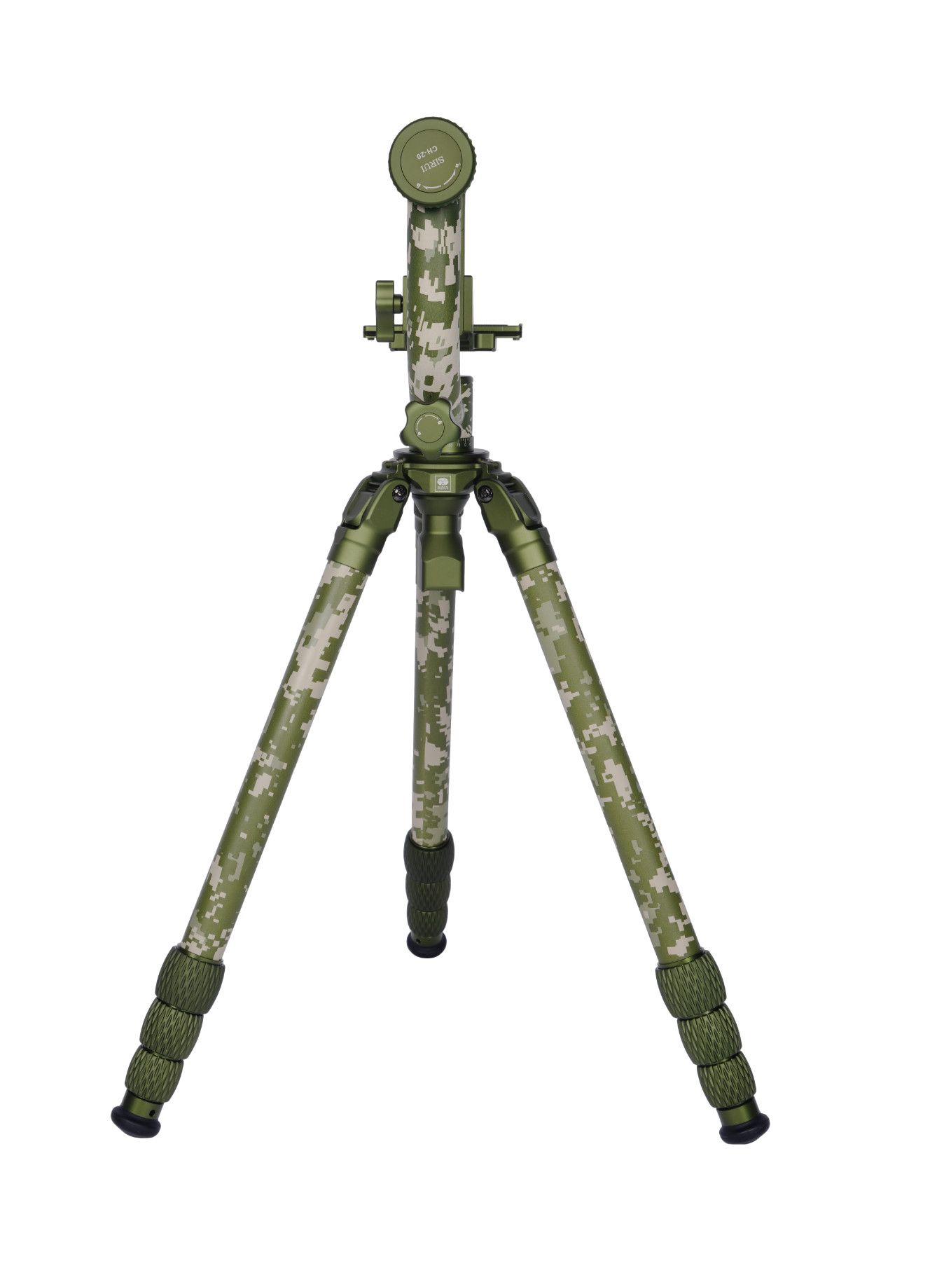 Sirui CT-3204 +CH-20 Camouflage Carbon Fiber Professional Tripod and Gimbal | Landscape Photo Gear 2 Sirui CT-3204 +CH-20 Camouflage Carbon Fiber Professional Tripod and Gimbal Camera Supports | Landscape Photo Gear | 2