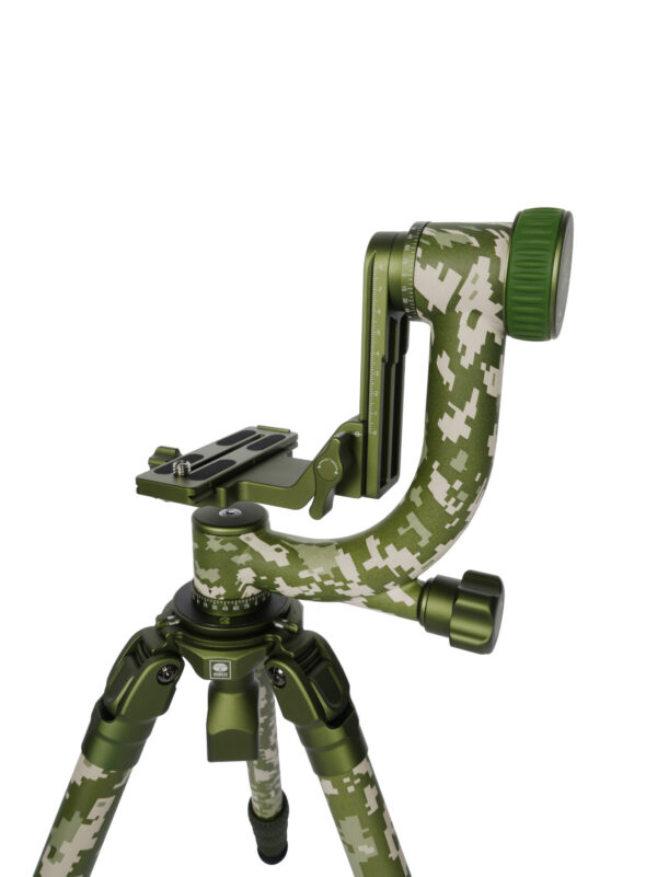 Sirui CT-3204 +CH-20 Camouflage Carbon Fiber Professional Tripod and Gimbal Camera Supports | Landscape Photo Gear | 20
