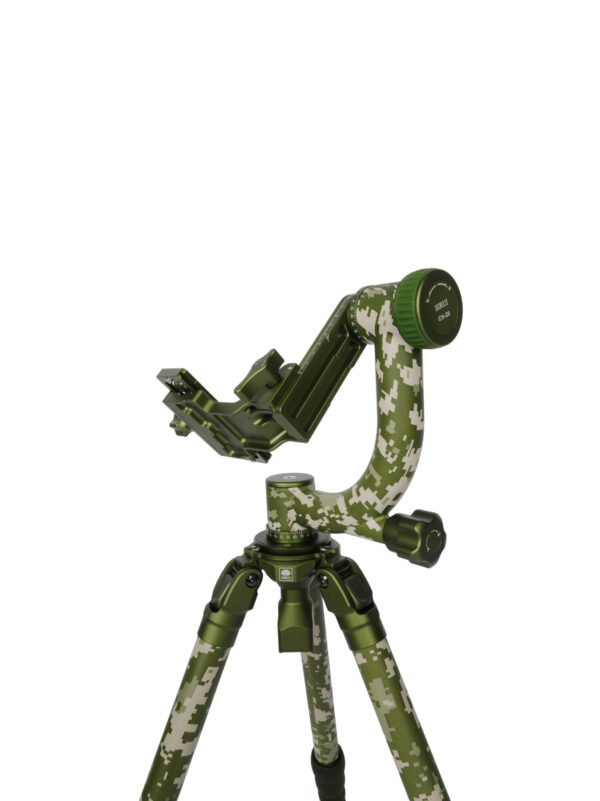 Sirui CT-3204 +CH-20 Camouflage Carbon Fiber Professional Tripod and Gimbal Camera Supports | Landscape Photo Gear | 16