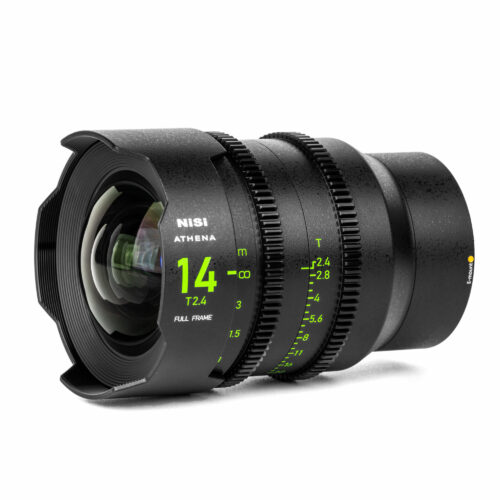 NiSi 14mm ATHENA PRIME Full Frame Cinema Lens T2.4 (E Mount | No Drop In Filter) Cinema Lens | Landscape Photo Gear |