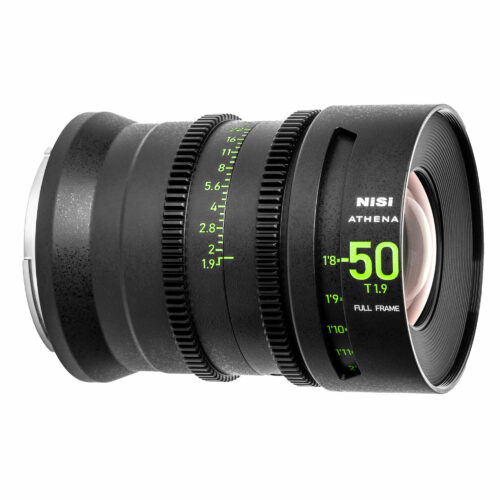 NiSi 50mm ATHENA PRIME Full Frame Cinema Lens T1.9 (G Mount | No Drop In Filter) Cinema Lens | Landscape Photo Gear |