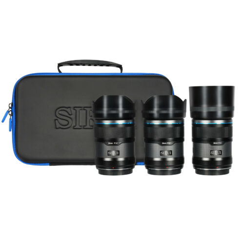 SIRUI Sniper f1.2 APSC Auto-Focus Lens Set for Sony E mount – Black/Carbon Lenses | Landscape Photo Gear |