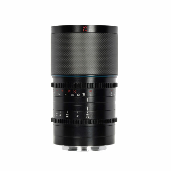 Sirui 75mm T2.9 1.6x Carbon Fiber Anamorphic lens for DJI DL Mount (Neutral Flare) Anamorphic Lens | Landscape Photo Gear |