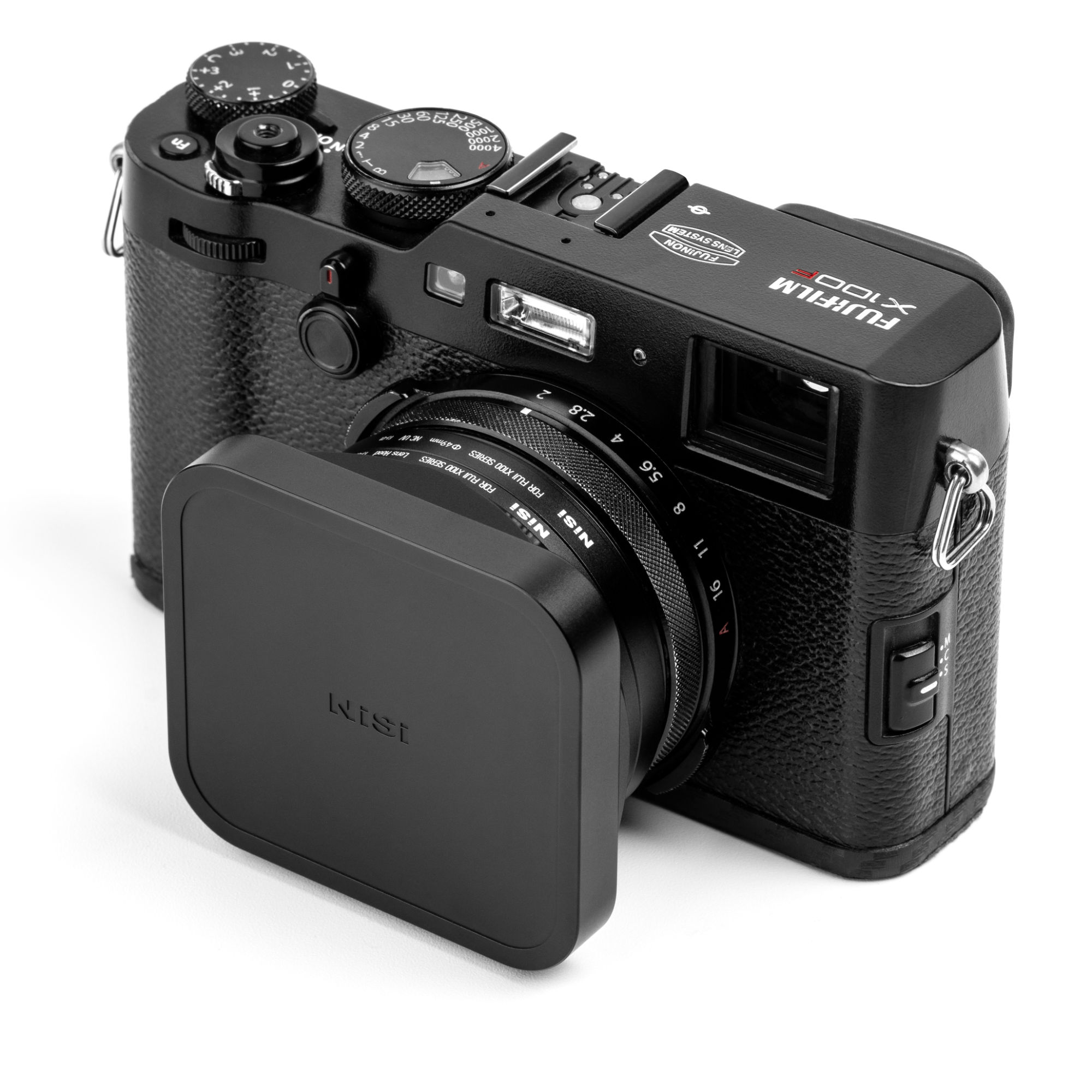 NiSi X100 Series NC UV Filter with 49mm Filter Adaptor, Metal Lens Hood and Lens Cap for