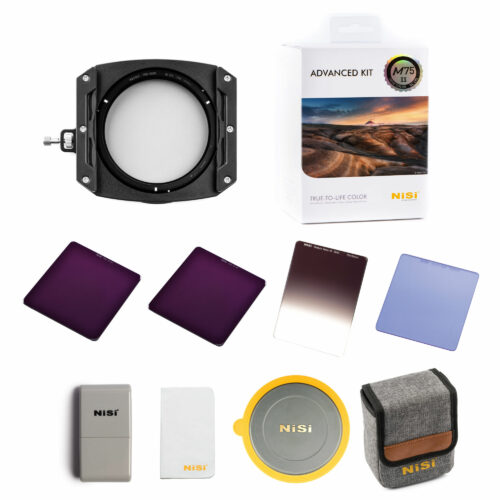 NiSi M75-II 75mm Advanced Kit with True Color NC CPL 75mm Filter Holders | Landscape Photo Gear | 2